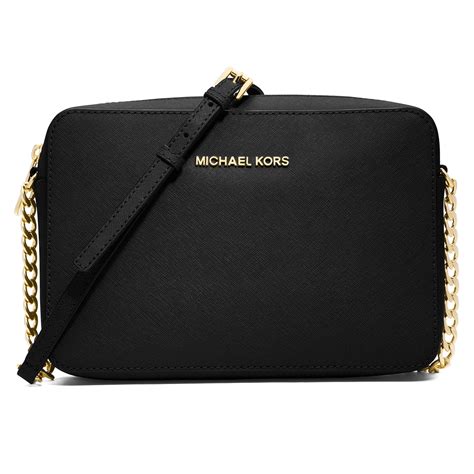 michael kors crossbody black and tan|black crossbody purse Michael Kors.